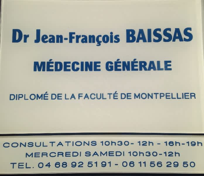 Dr Jean-François BAISSAS