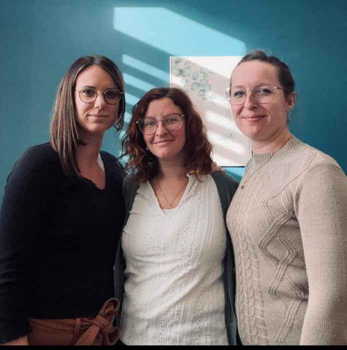 Infirmières Noyers-Saint-Martin  - Jessica, Alicia, Violaine 