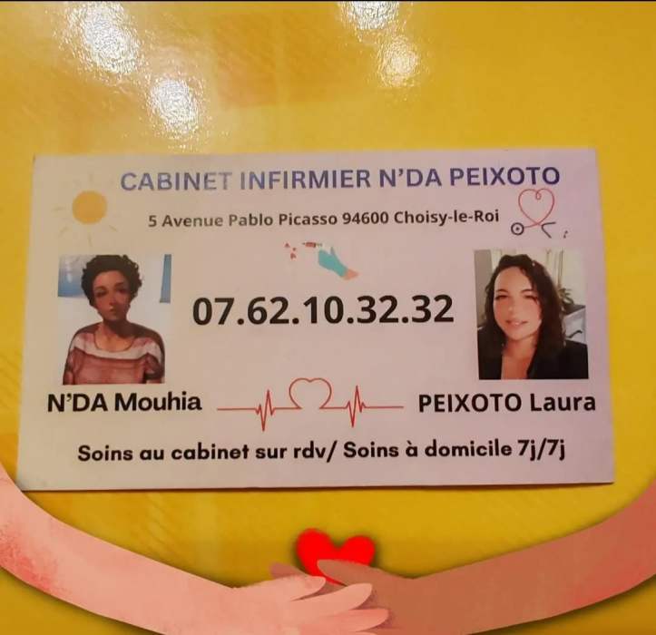 Cabinet Infirmier - Mouhia N'DA / Laura PEIXOTO