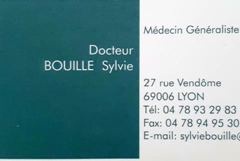 Dr Sylvie BOUILLE