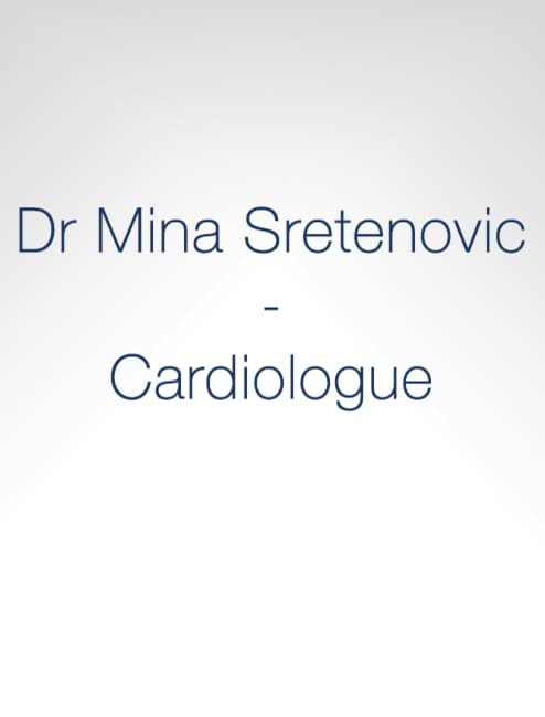 Dr NINA SRETENOVIC