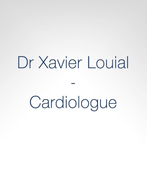 Dr XAVIER LOUAIL