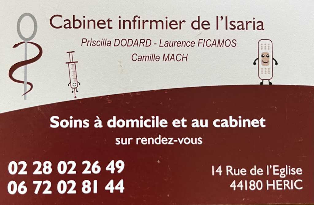 Dr Laurence Ficamos, Infirmier à Héric