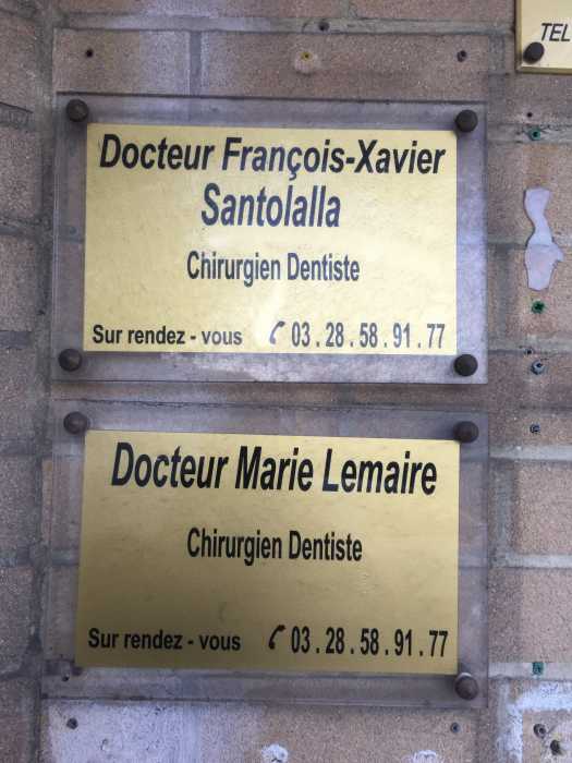 Dr François-Xavier SANTOLALLA, Chirurgien-dentiste à Loon-Plage