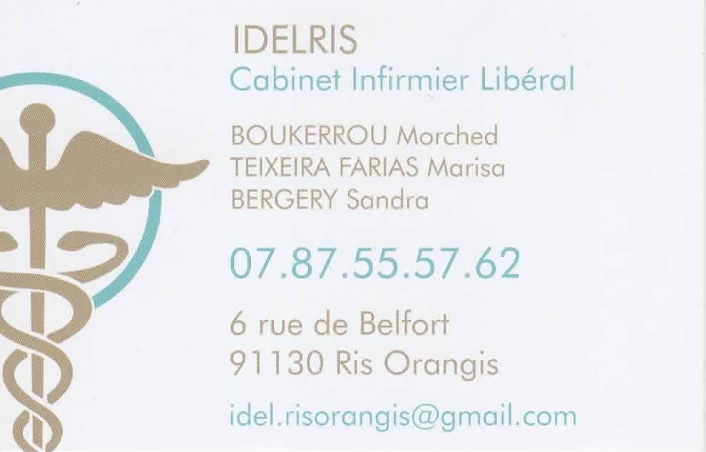 Cabinet infirmer Idelris
