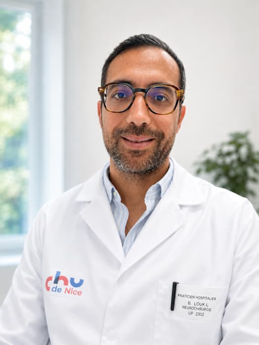 Dr Bilel Loukil, Neurochirurgien à Nice