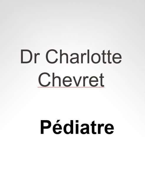 Dr Charlotte Chevret