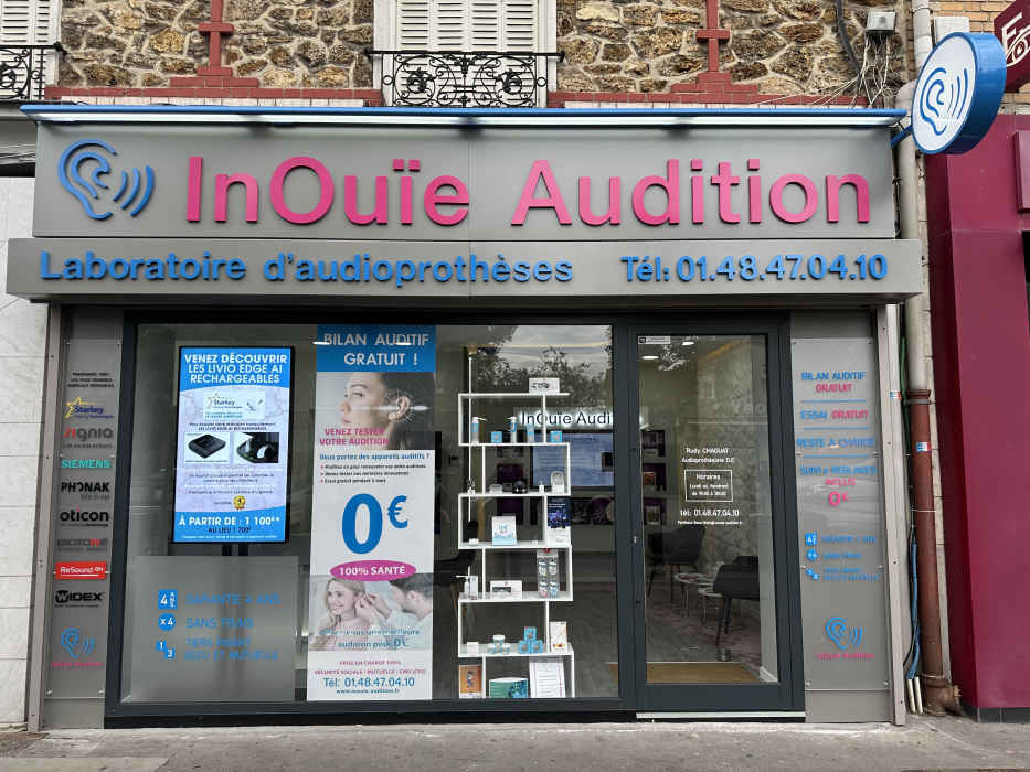 InOuïe Audition - Audioprothésiste - Livry Gargan - Les Pavillons-Sous-Bois 