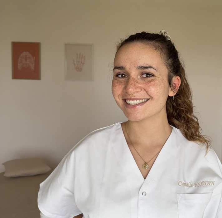 Camille Konan, Ostéopathe à Venoy