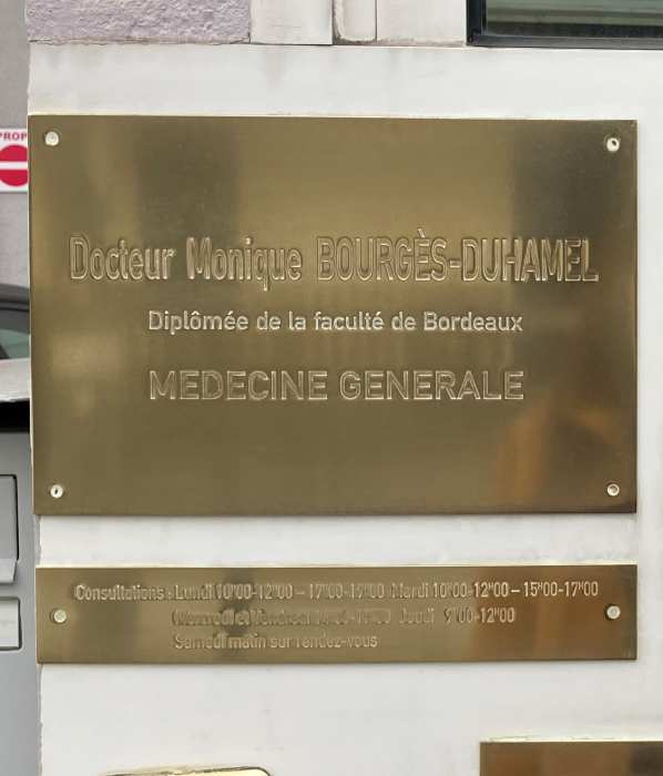 Dr Monique BOURGES-DUHAMEL