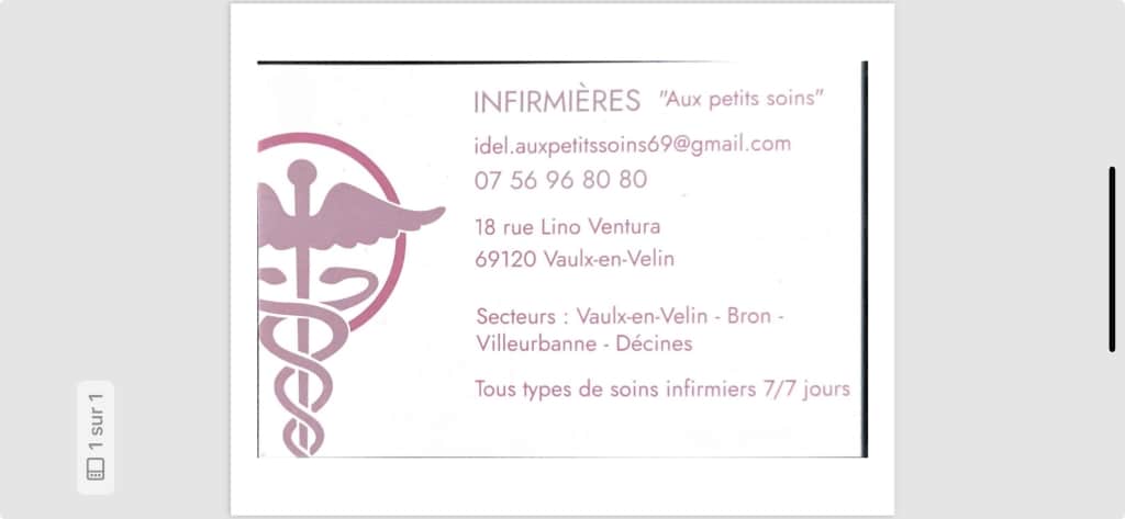 Cabinet infirmier Aux Petits Soins