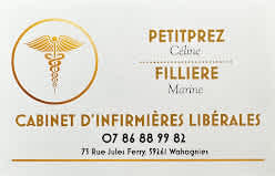 Cabinet infirmier - Céline Petitprez & Marine Filliere