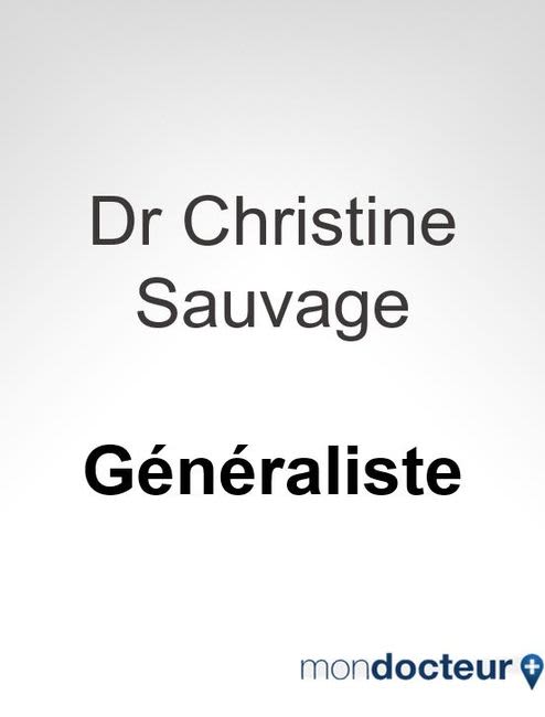 Dr Christine SAUVAGE