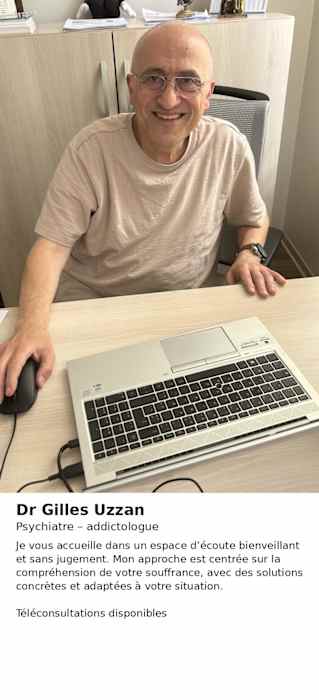 Dr Gilles Uzzan, Psychotherapeute à Pierrefonds