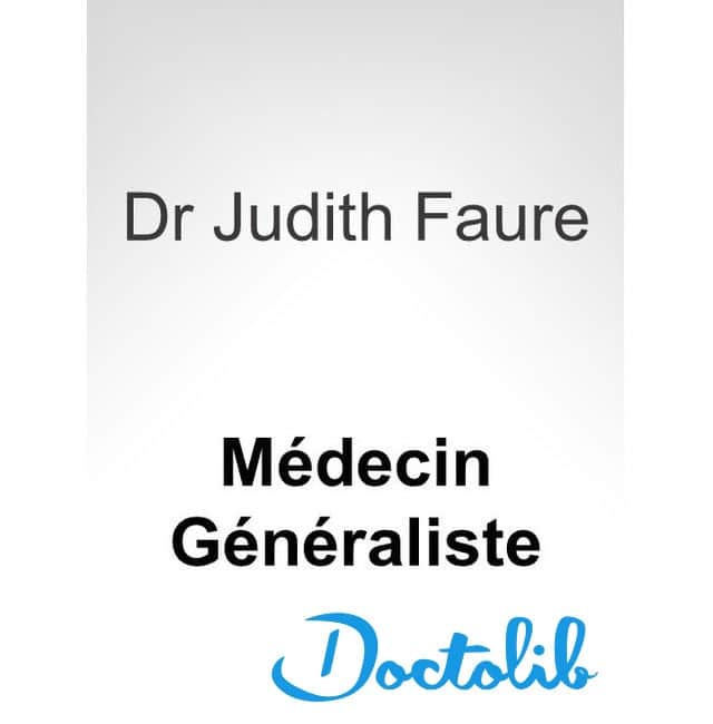 Dr Judith Faure 