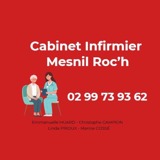 Cabinet infirmier Mesnil-Roc'h - HUARD E - CAMPION C - PRIOUX L - COSSE M