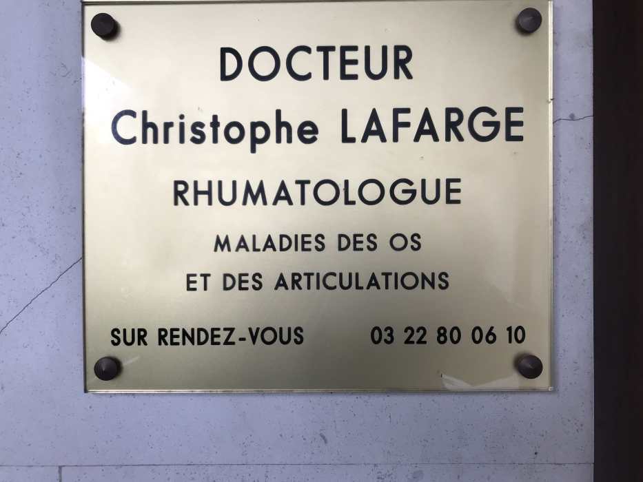 Dr Christophe LAFARGE