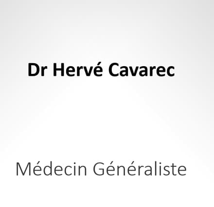 Dr Hervé Cavarec