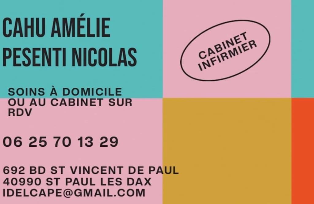 Cabinet Infirmier - Amelie Cahu Et Nicolas Pesenti, Infirmier à Saint-Paul-Lès-Dax