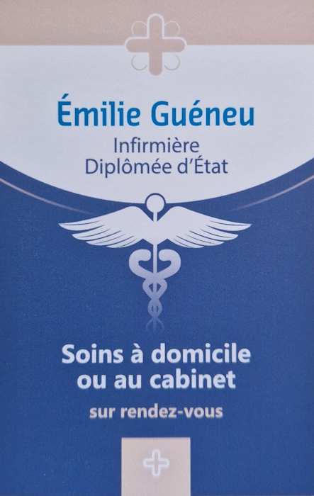 Emilie Guéneu, Infirmier à Plédran