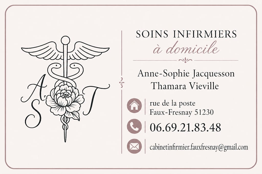Infirmières Libérales - Faux Fresnay - Anne Sophie Jacquesson & Vieville Thamara, Infirmier à Faux-Fresnay