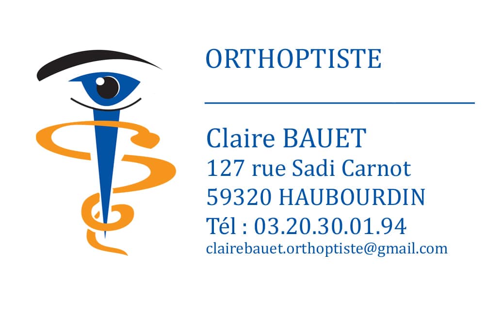 Dr Claire Bauet, Orthoptiste à Haubourdin