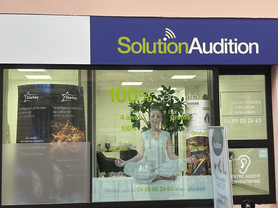 Solution Audition - Nice, Audioprothésiste à Nice