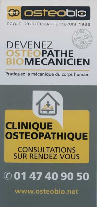 Ostéobio - Clinique ostéopathie