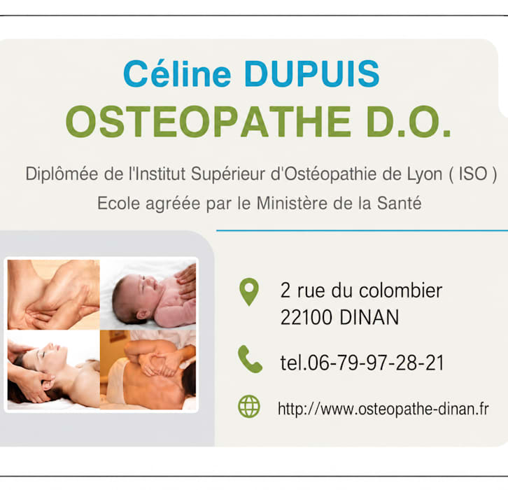 Dr Céline Dupuis, Ostéopathe à Dinan