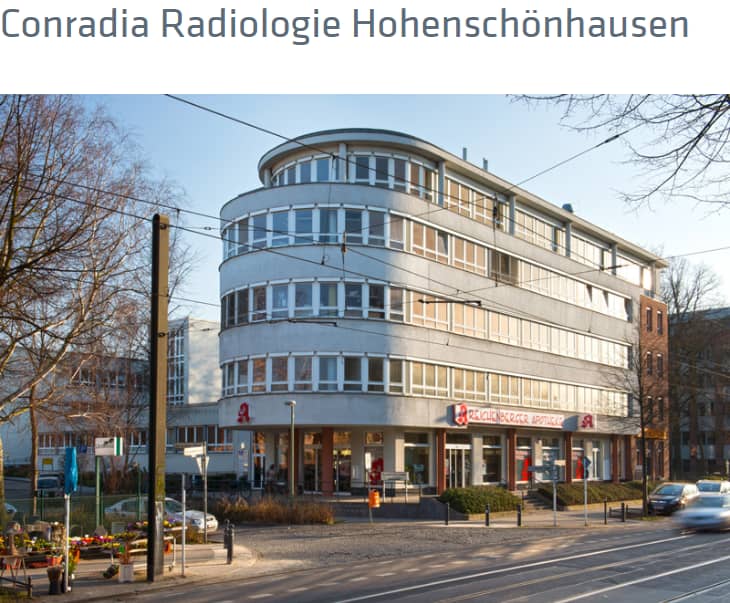 Conradia Radiologie Berlin Hohenschönhausen In Hellersdorf