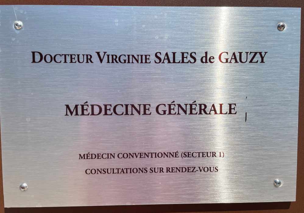 Dr Virginie SALES de GAUZY 