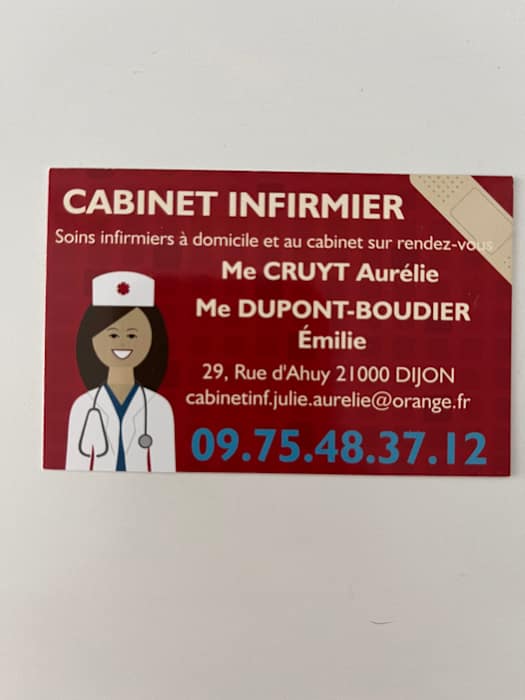 Cabinet infirmier CRUYT et DUPONT-BOUDIER