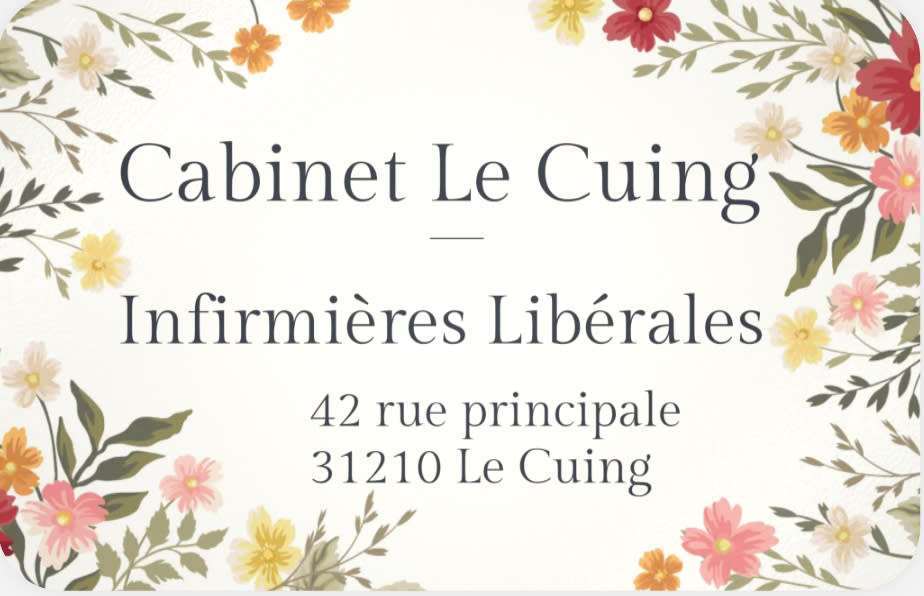 Cabinet infirmier Le Cuing : AUDOUIN Cassandre et SOST GOJARD Marion  