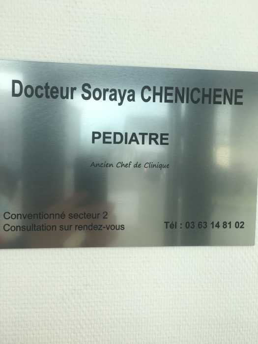 Dr SORAYA CHENICHENE