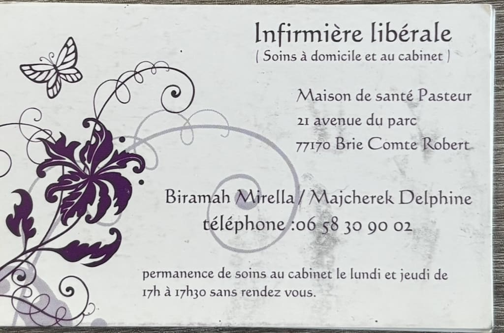 Cabinet Infirmier Majcherek Delphine Et Biramah Mirella, Infirmier à Brie-Comte-Robert