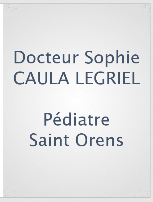 Dr Sophie Caula Legriel