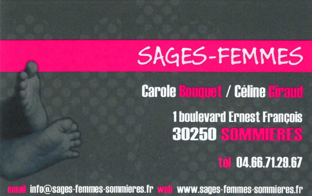 Cabinet de sages-femmes Sommières - Céline Giraud et Carole Bouquet
