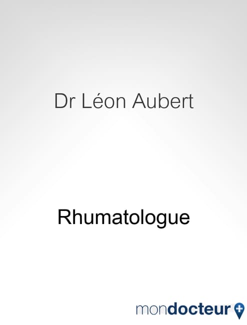 Dr LEON AUBERT