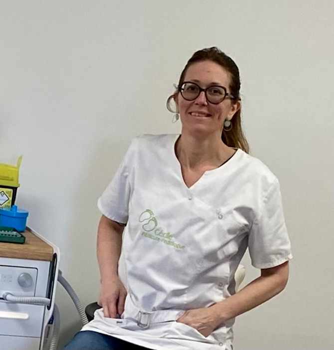 Cécile Fauveau, Pédicure podologue à Cholet