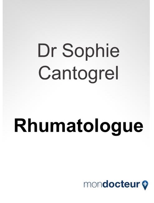 Dr SOPHIE CANTOGREL