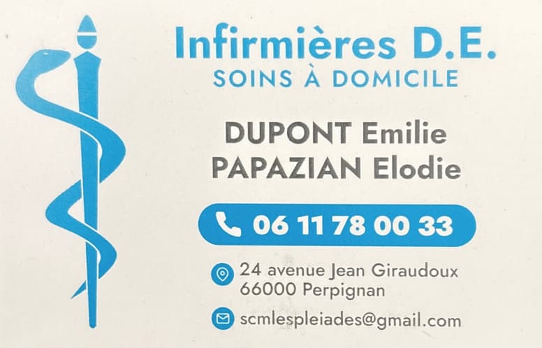 Cabinet infirmier - Dupont Émilie et Papazian Élodie