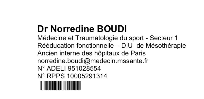 Dr Norredine Boudi, Médecin généraliste à Ermont
