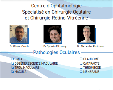 Centre Ophtalmologique des Docteurs Cauchi, Portmann et El Khoury