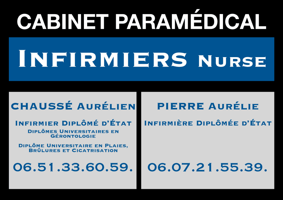 Cabinet infirmier Chaussé Aurélien et Pierre Aurélie