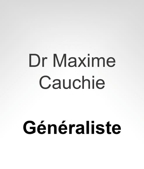 Dr Maxime Cauchie