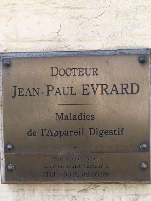 Dr Jean Paul Evrard, Gastro entérologue et hépatologue à Carvin