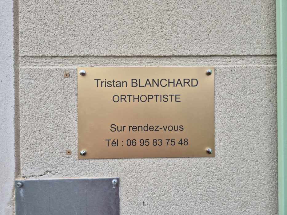 Dr Tristan Blanchard, Orthoptiste à Bresles