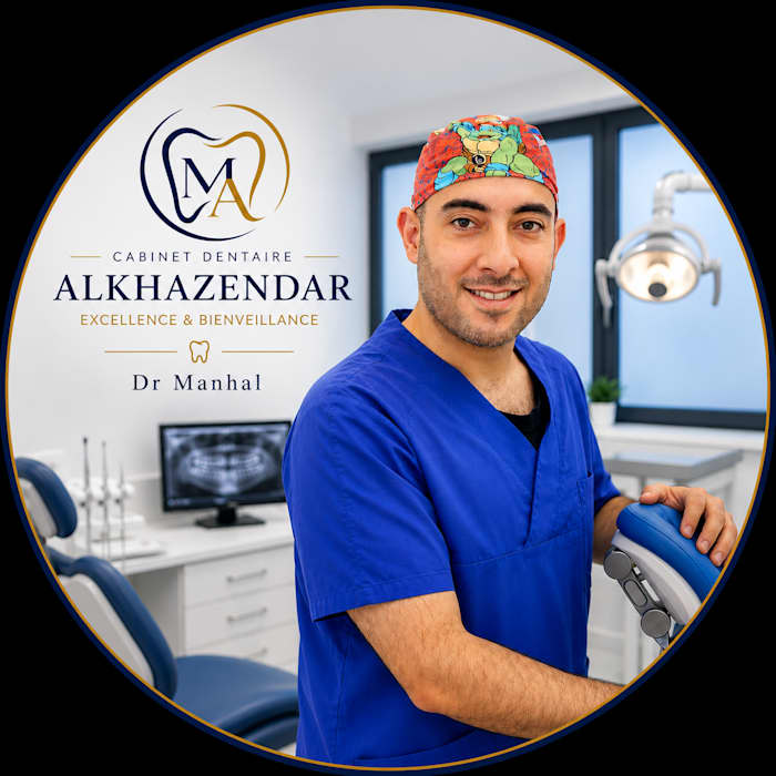 Dr Manhal Azmi Salim Alkhazendar, Chirurgien dentiste à Caen
