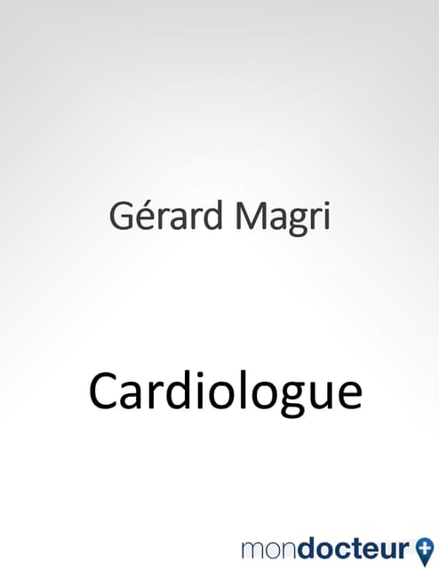 Dr Gérard MAGRI