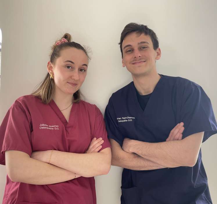 Cabinet d'ostéopathie de Juliette Steichen et Nathan Pejot-Charrost